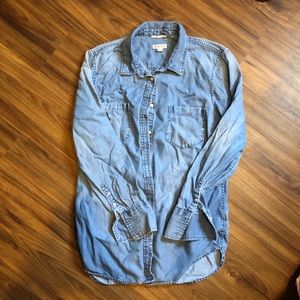 Merona denim button down